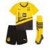 Borussia Dortmund Donyell Malen #21 Hemmaställ Barn 2023-24 Kortärmad (+ Korta byxor)